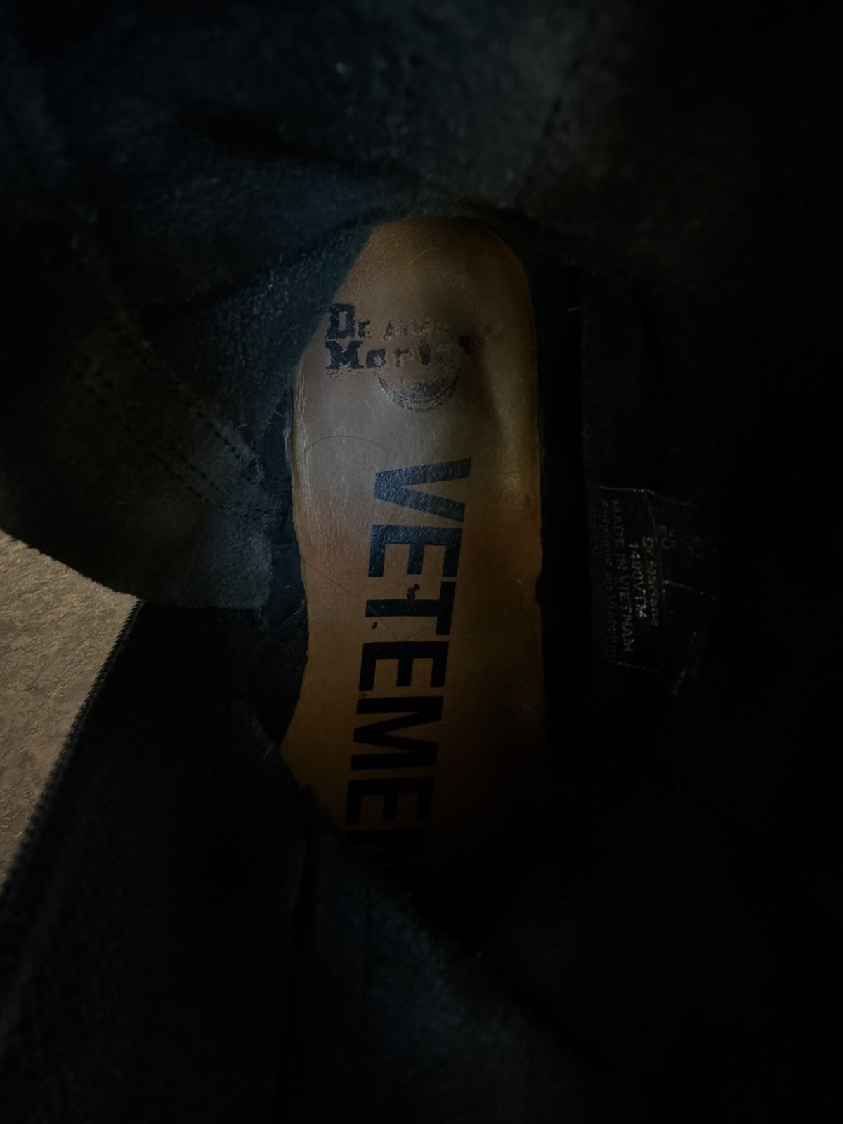 Dr. Martens × Vetements Vetements X Dr. Martens “Border Line” Boots Size US 7.5 / EU 40-41 - 10 Thumbnail