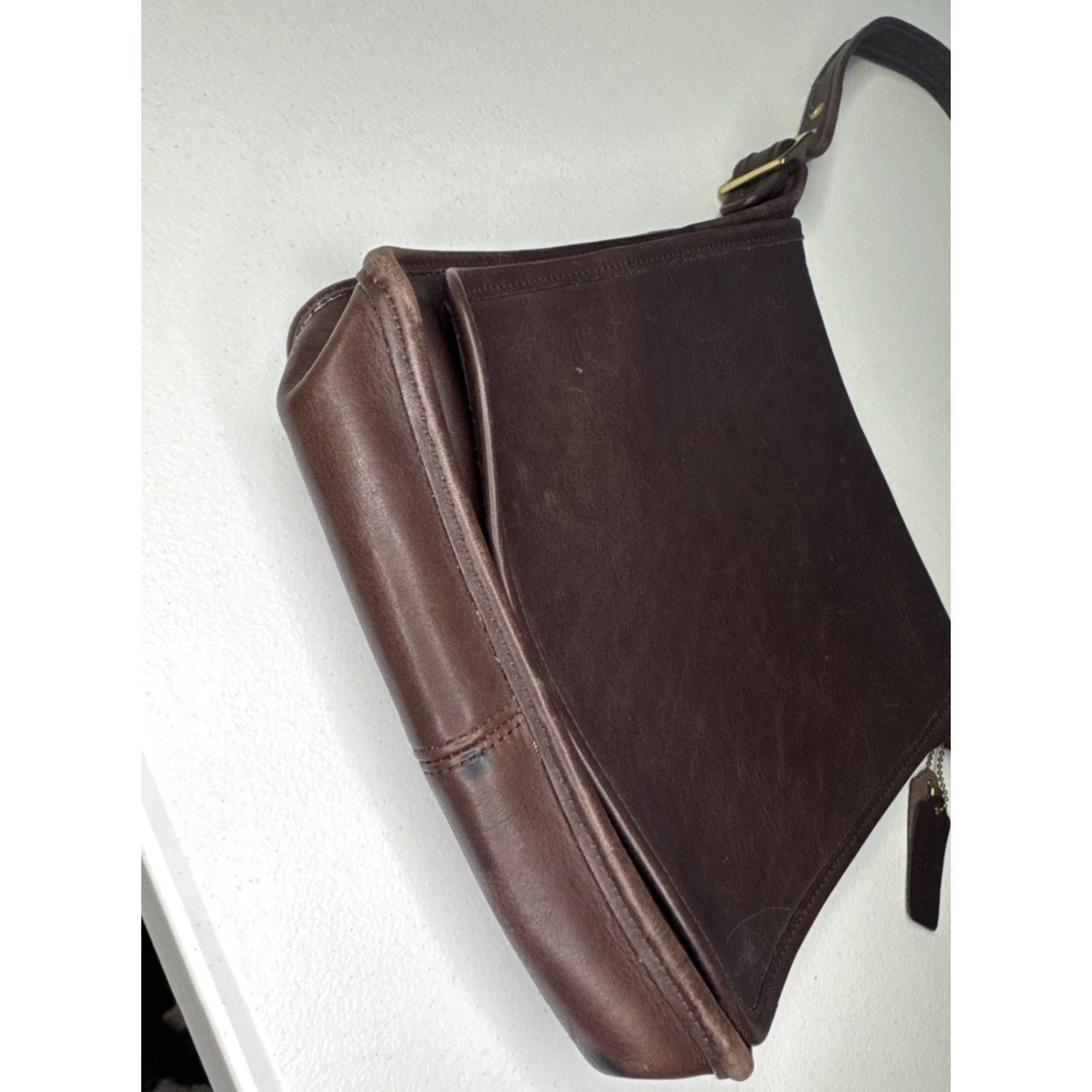 Coach VINTAGE Coach Legacy Crossbody Leather Messenger Bag Brown Size ONE SIZE - 4 Thumbnail