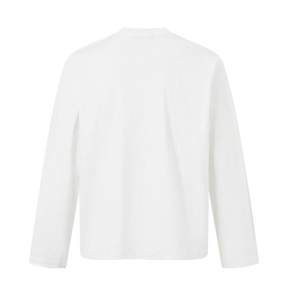 Vintage Men's loose hip-hop character print long-sleeved T-shirt Size US M / EU 48-50 / 2 - 2 Thumbnail
