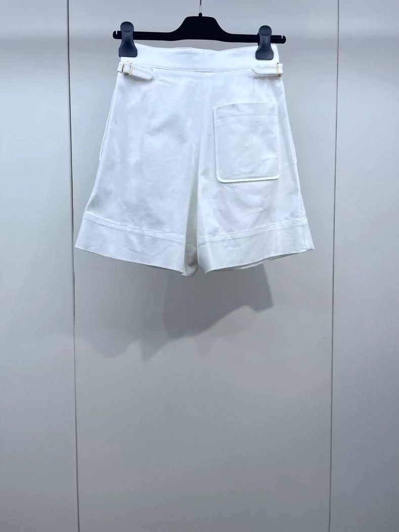 Louis Vuitton Louis Vuitton White Denim Shorts -2505 Size 32" / US 10 / IT 46 - 2 Thumbnail