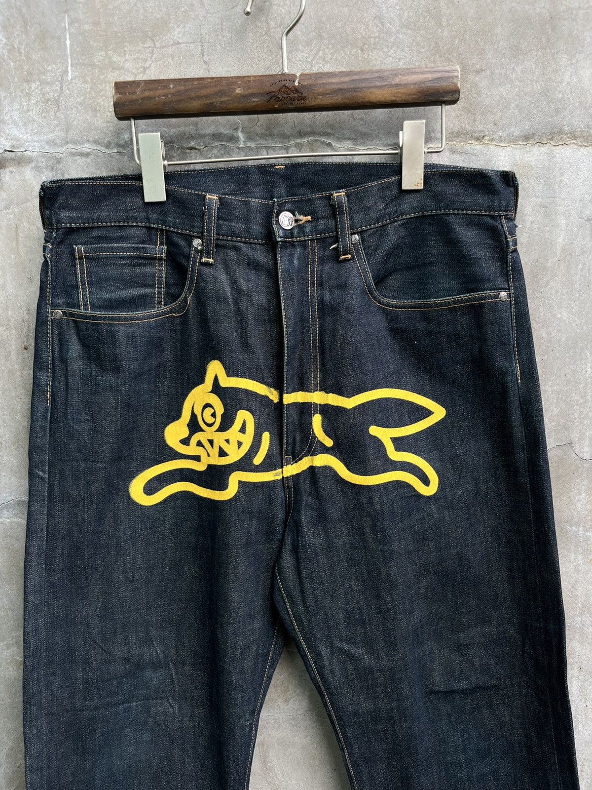 Billionaire Boys Club Running Dog Denim Jeans Size US 35 - 2 Thumbnail