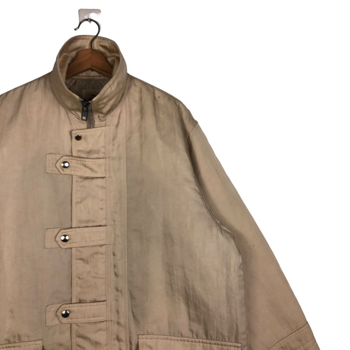 Issey Miyake 🔥HEAVY JACKET BIKER HAI SPORTING GEAR BONDAGE PARACHUTE Size US L / EU 52-54 / 3 - 8 Thumbnail
