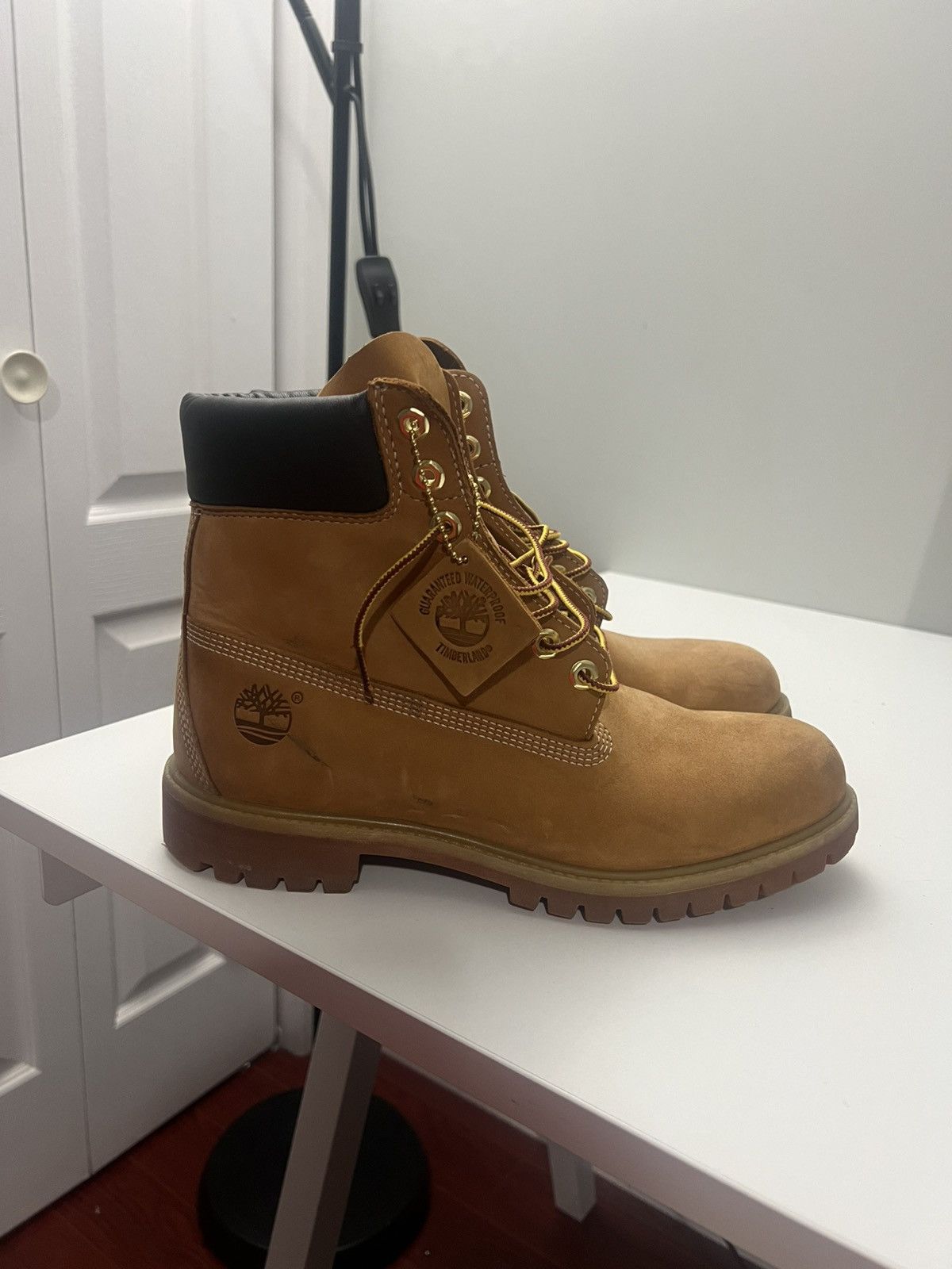 Timberland TAN TIMBS 6INCH WATERPROOF | Grailed