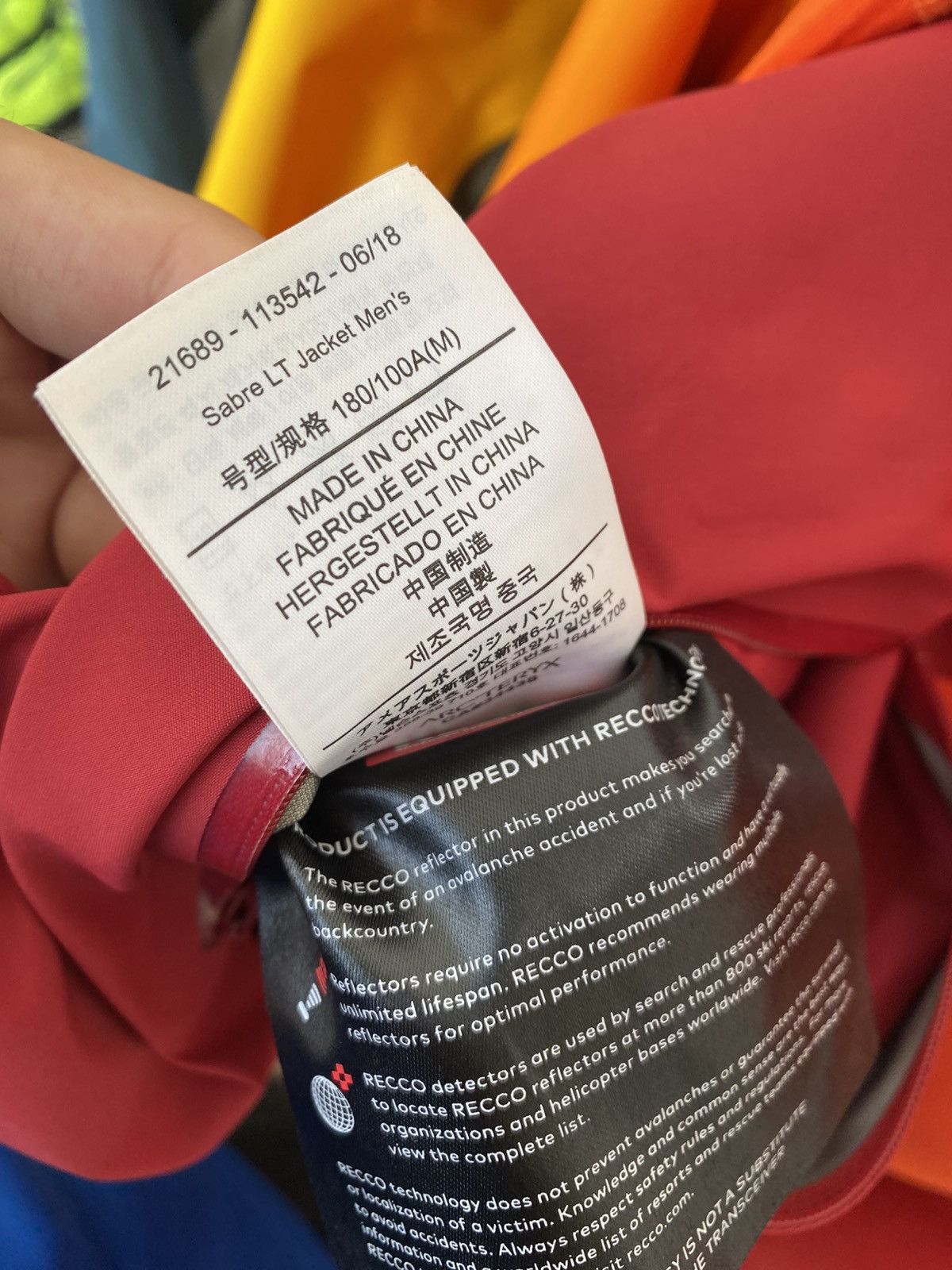 Arc'teryx Arcteryx Sabre LT Jacket Size US M / EU 48-50 / 2 - 14 Thumbnail