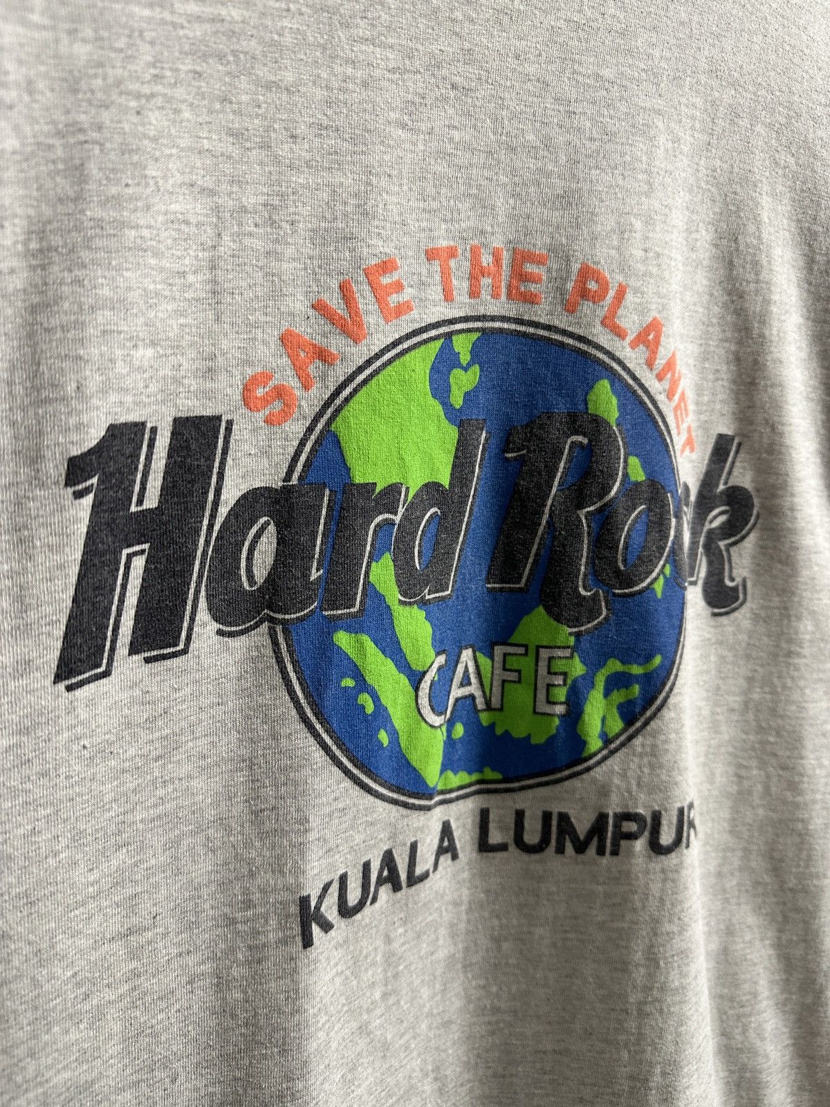Hard Rock Cafe Very Rare Vintage T-Shirt Hard Rock Cafe Kuala Lumpur 80-90s Size US L / EU 52-54 / 3 - 2 Thumbnail