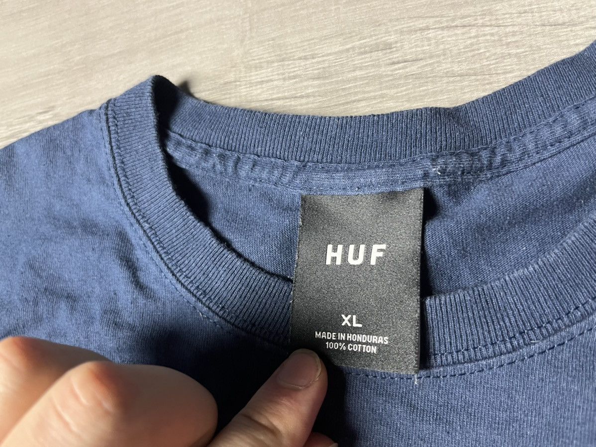 Huf Huf long sleeve skateboard flowers logo size XLarge Size US XL / EU 56 / 4 - 4 Thumbnail