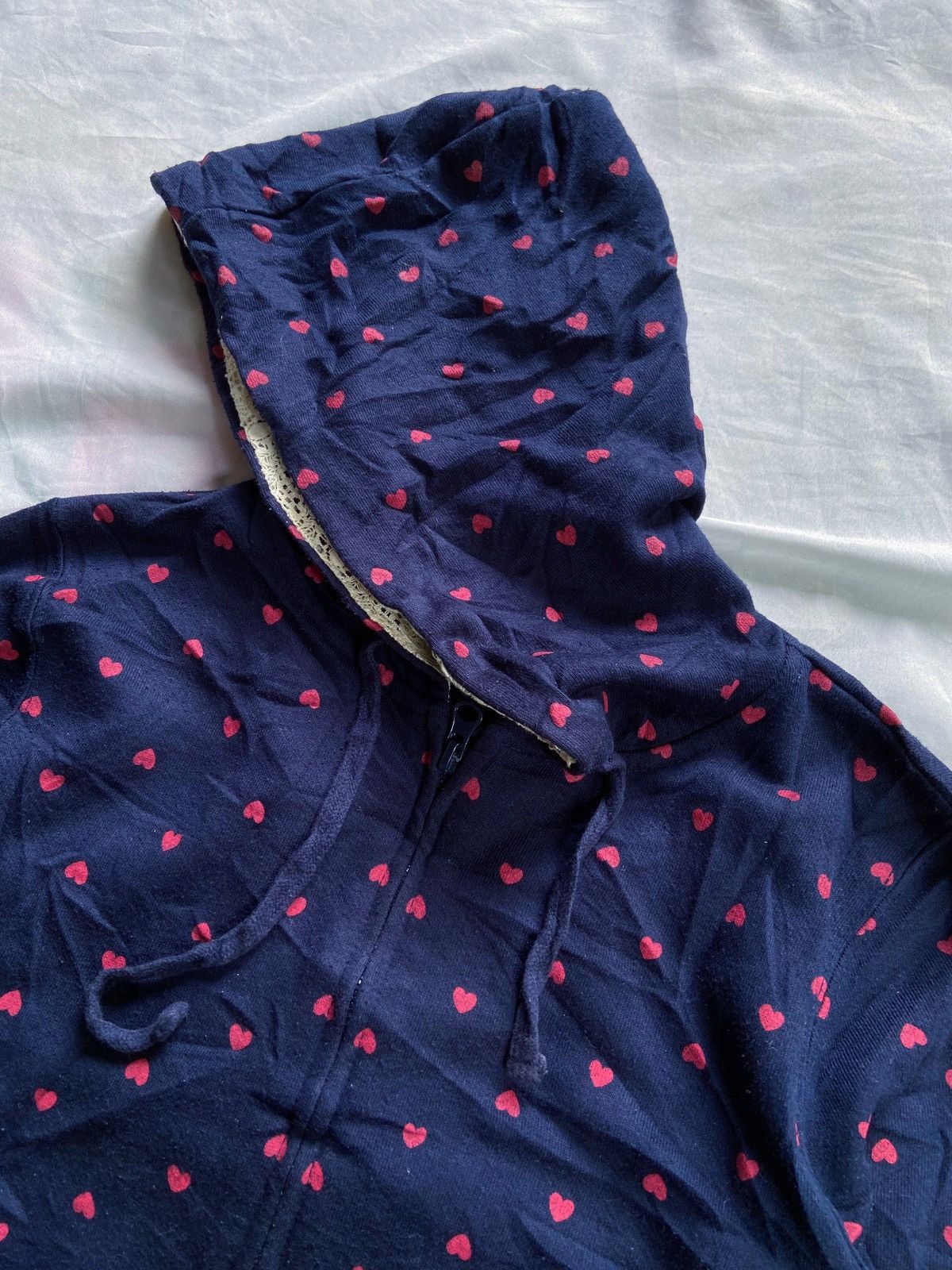 Japanese Brand COMFORT BASIC LOVERS ZIP HOODIE Size US S / EU 44-46 / 1 - 7 Thumbnail