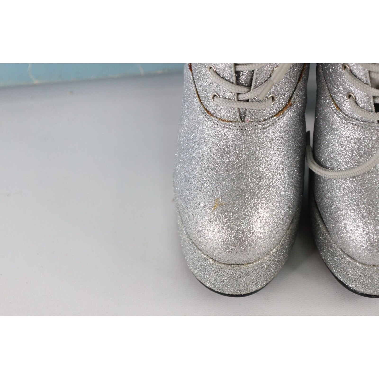 Vintage NOS Vintage 90s Chunky Platform Heeled Go Go Boots Size US 6.5 / IT 36.5 - 4 Thumbnail