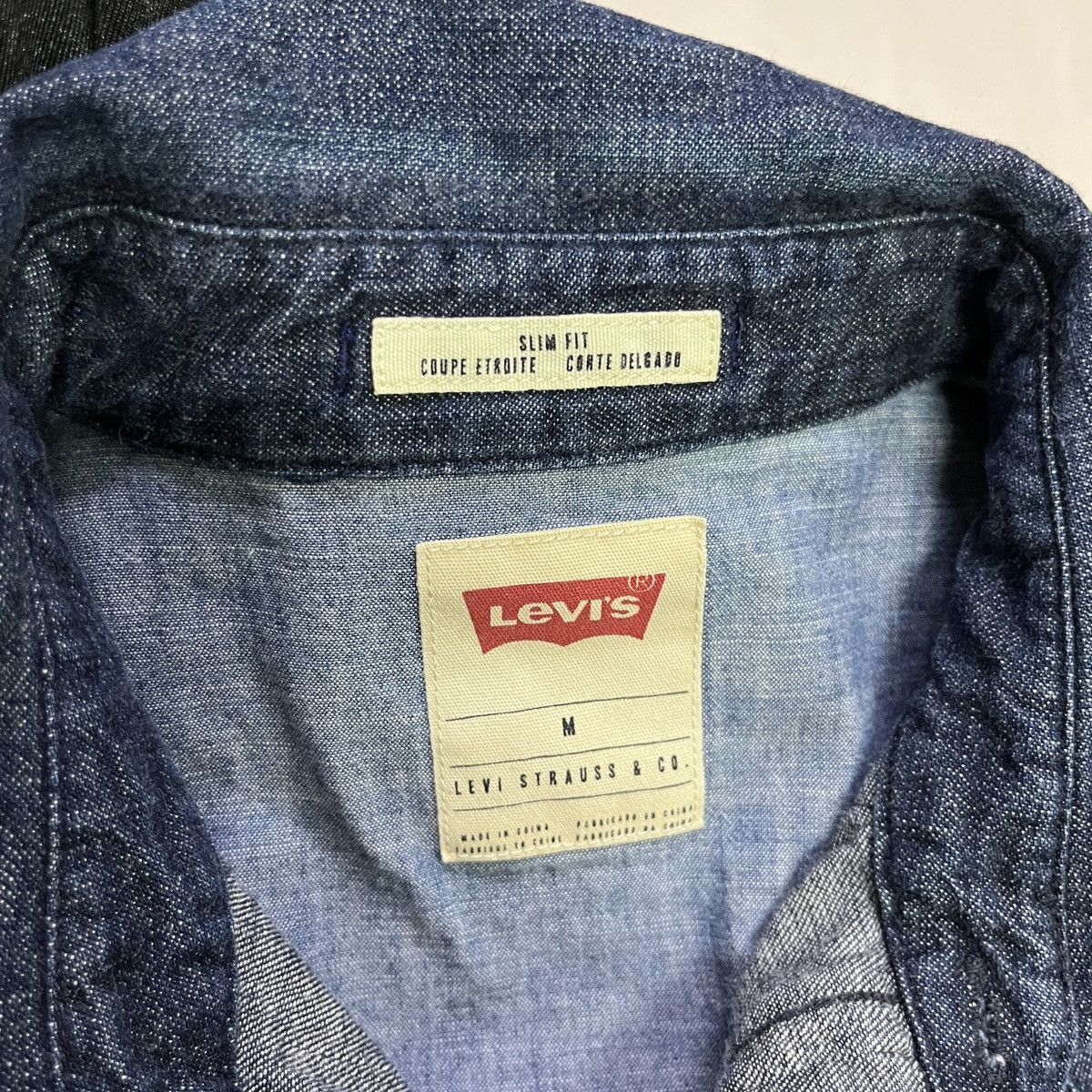 Levi's × Levi's Vintage Clothing × Vintage Levis Western Pocket Denim Shirt Size US S / EU 44-46 / 1 - 10 Thumbnail