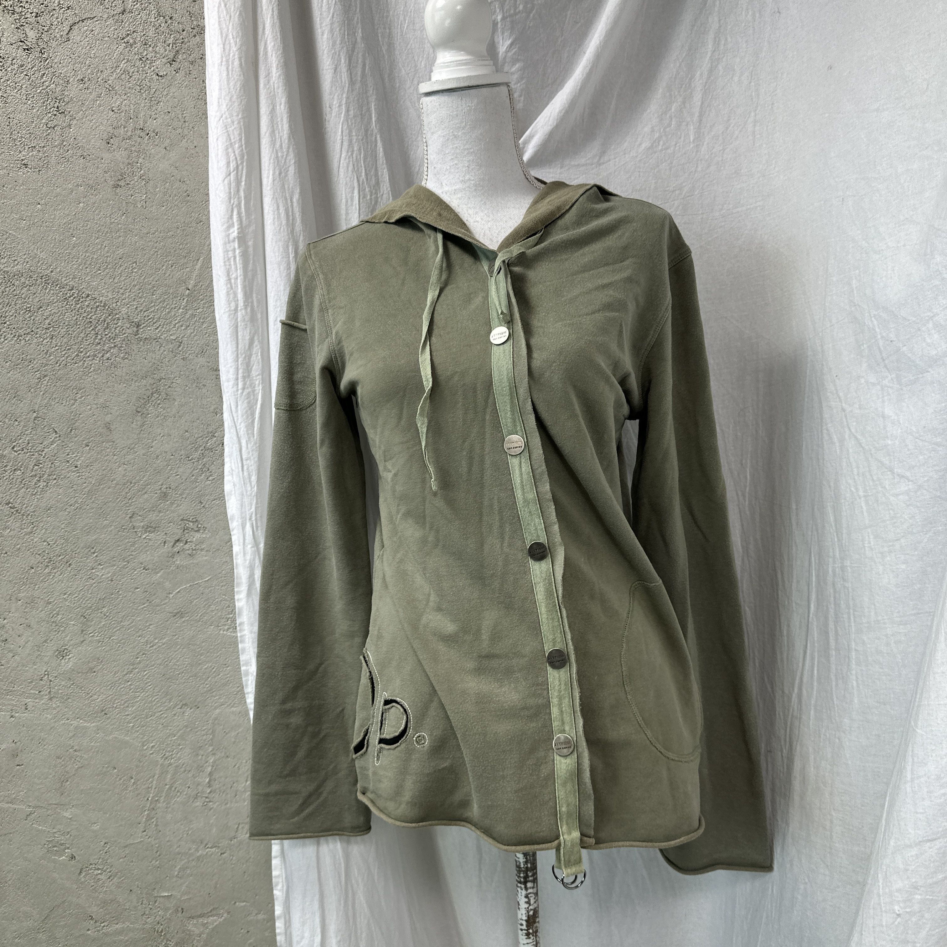 Cop Copine Vintage Avant Garde Archive Cop Copine Hoodie Y2K Size L / US 10 / IT 46 - 9 Thumbnail
