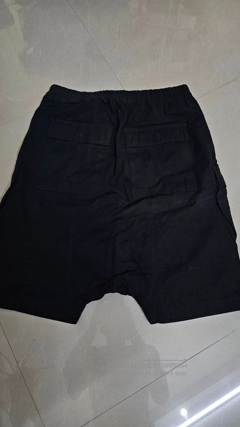 Rick Owens Rick Owens Black Cargo Shorts. Size US 32 / EU 48 - 3 Thumbnail