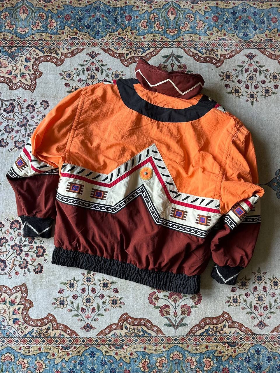Bogner × Vintage Vintage 90s Bogner by Goan Thylmann Navajo Tribal Ski Jacket Size XL / US 12-14 / IT 48-50 - 13 Thumbnail