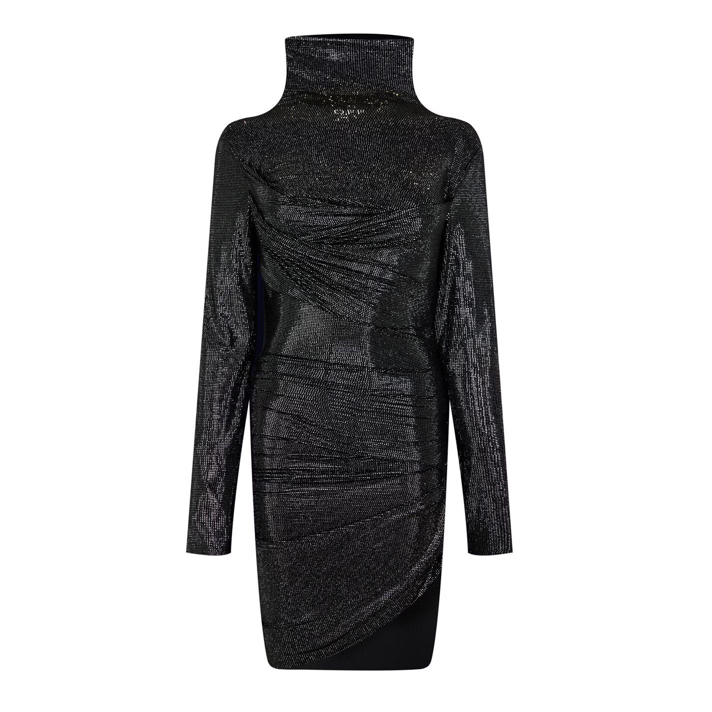 Off-White o1g2r1mq0125 Dress in Black Size XS / US 0-2 / IT 36-38 - 1 Thumbnail