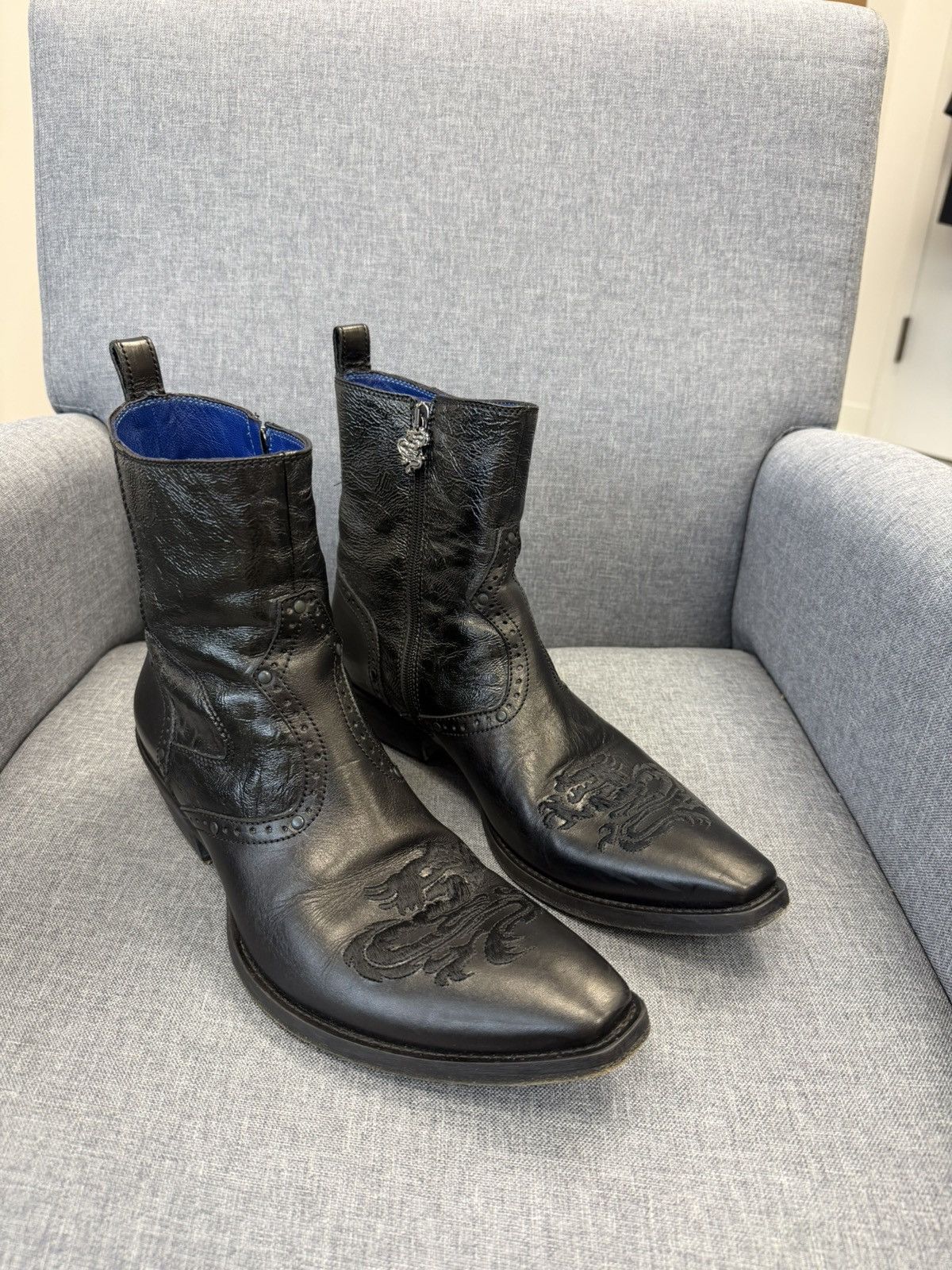Mark Nason FINAL PRICE DROP Vintage Rocker Boots Size US 8.5 / EU 41-42 - 1 Thumbnail