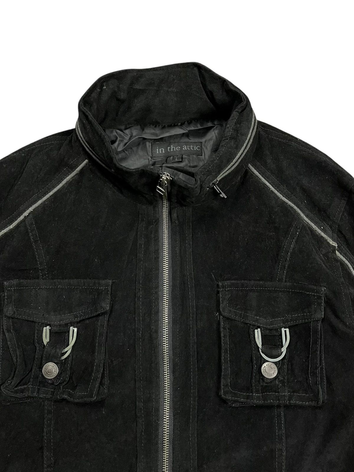 14th Addiction 2000s In The Attic - Semi Velour Bono Jacket Size US M / EU 48-50 / 2 - 8 Thumbnail