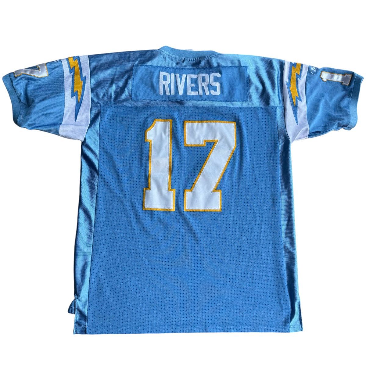 NFL × Vintage PHILIP RIVERS REEBOK NFL SAN DIEGO CHARGERS JERSEY STITCHED Size US XL / EU 56 / 4 - 13 Thumbnail