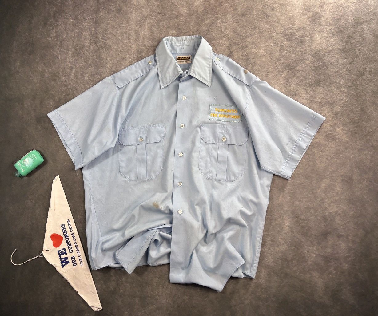 Vintage 1970s Vintage Uniform Toronto Fire Department Police Paramed Size US M / EU 48-50 / 2 - 9 Thumbnail