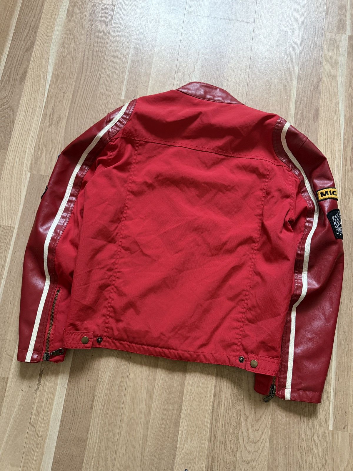 NASCAR Nascar racing moto formula 1 jacket vintage leather 2000s Size US M / EU 48-50 / 2 - 7 Thumbnail