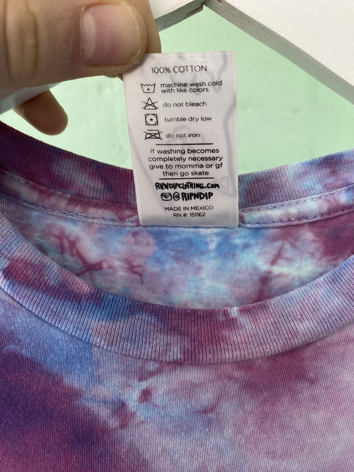 Japanese Brand RIPNDIP Speed Racing Tee Spiral Dye Size US M / EU 48-50 / 2 - 9 Thumbnail