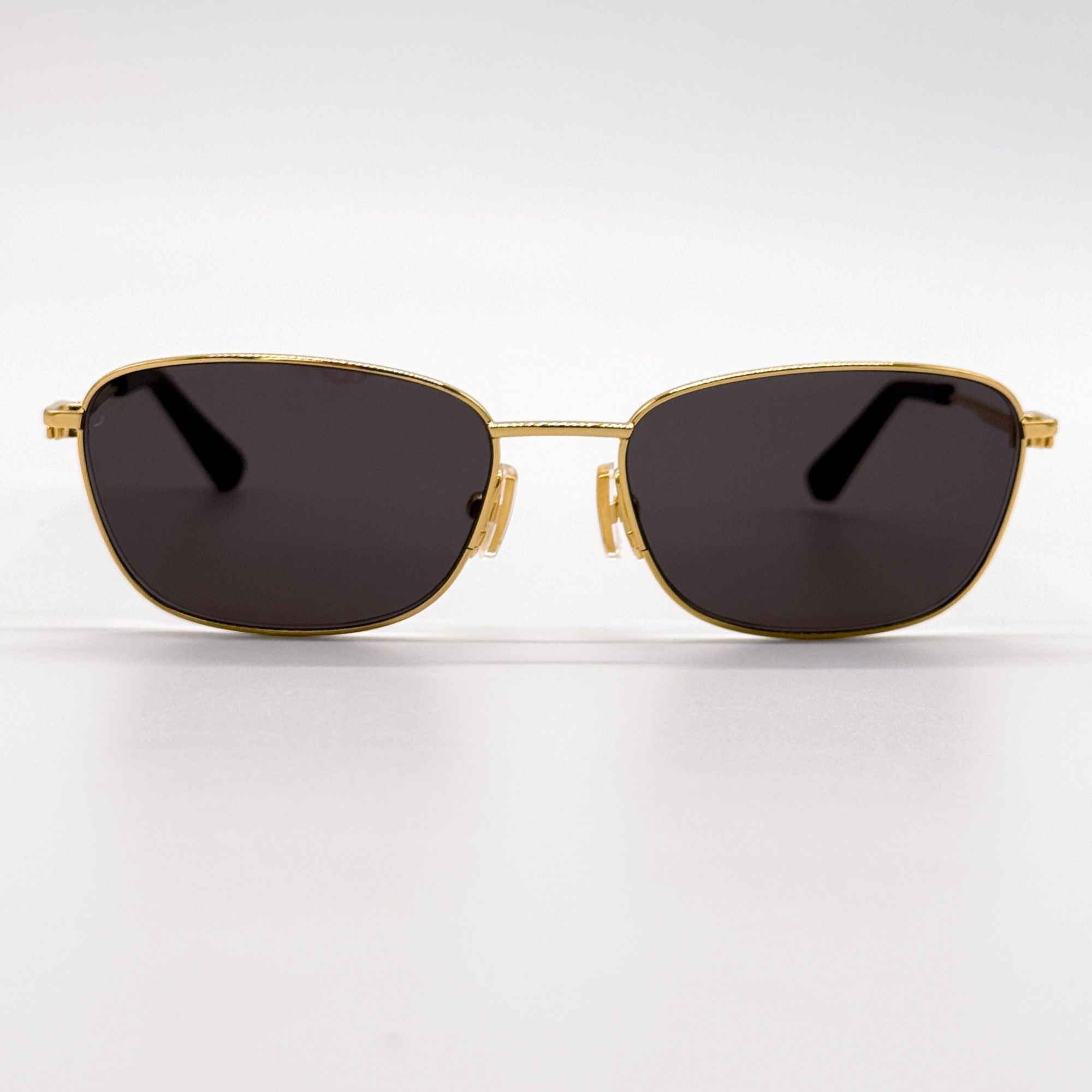 Bottega Veneta NEW BOTTEGA VENETA SUNGLASSES BV1300S 001 WOMEN GOLD EYEWEAR Size ONE SIZE - 2 Thumbnail