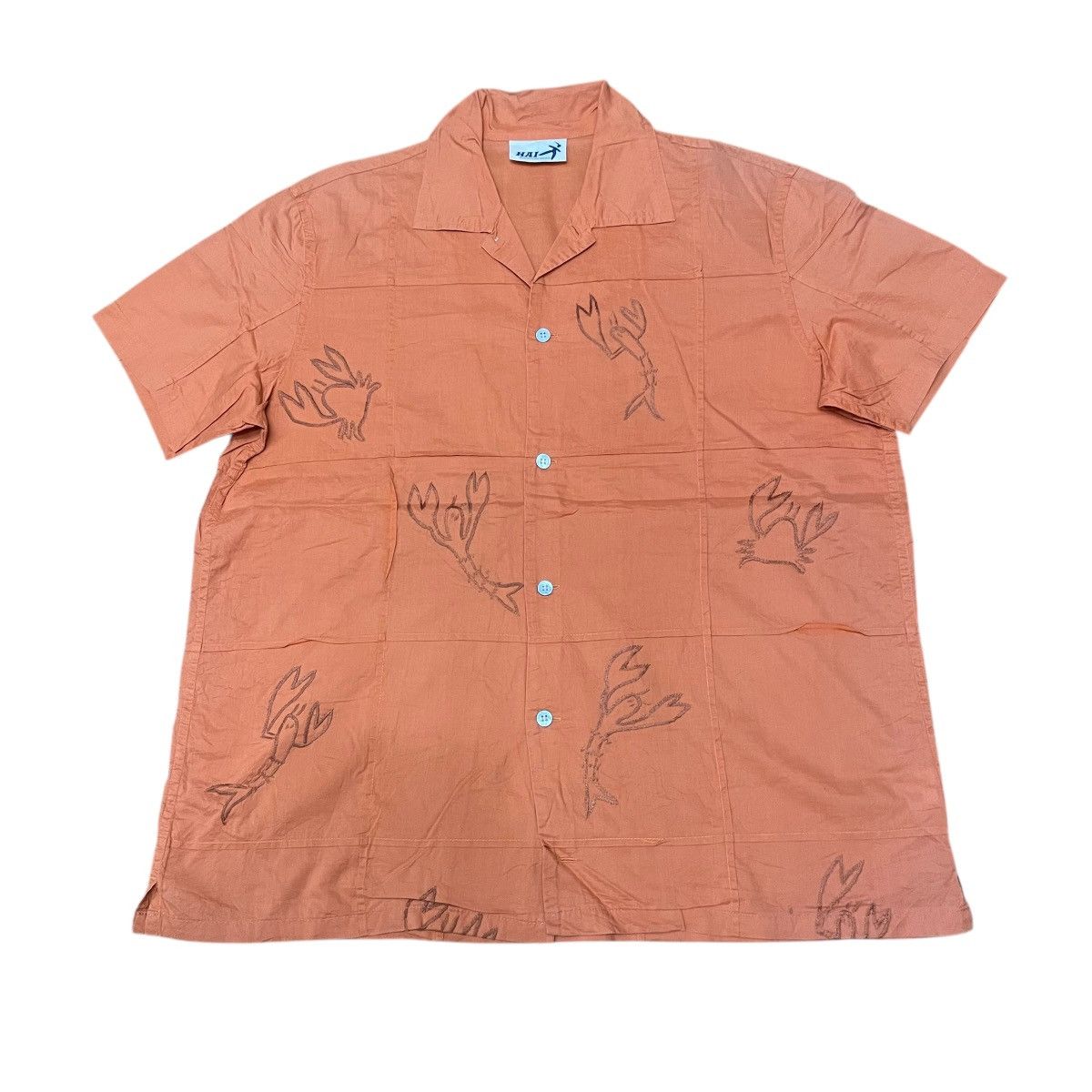 Hai Sporting Gear Hai Sporting Gear Issey Miyake Chain Stitch Shirt Size US M / EU 48-50 / 2 - 1 Thumbnail