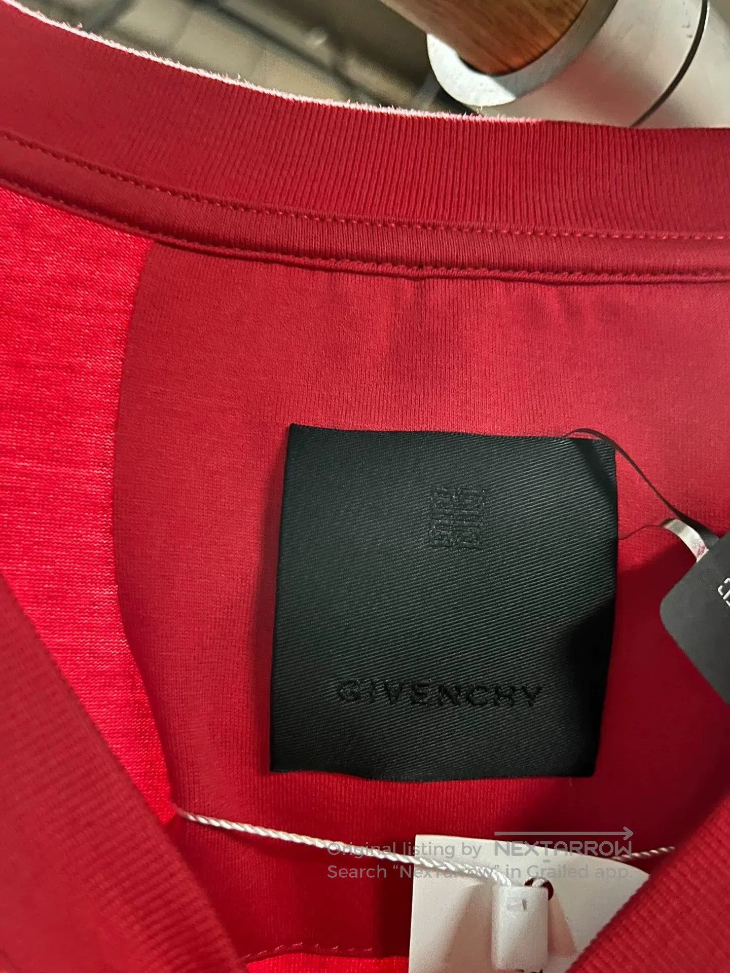 Givenchy Givenchy Red Trap Short Sleeve L. Size US L / EU 52-54 / 3 - 2 Thumbnail