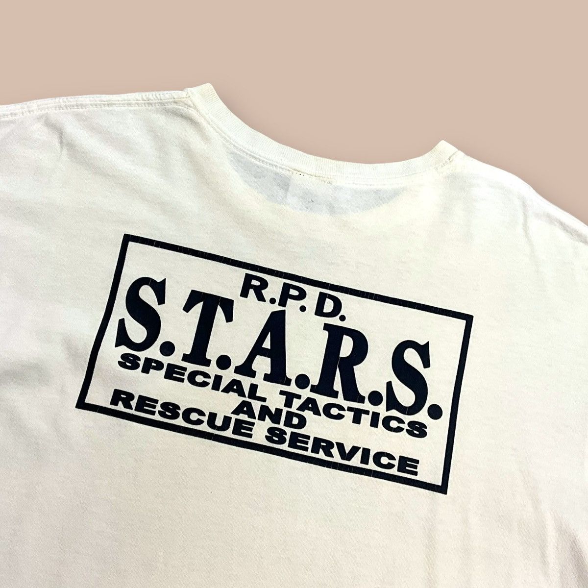 Playstation Resident Evil RPD STARS 15th Anniversary 1996-2011 Tee Size US M / EU 48-50 / 2 - 7 Thumbnail
