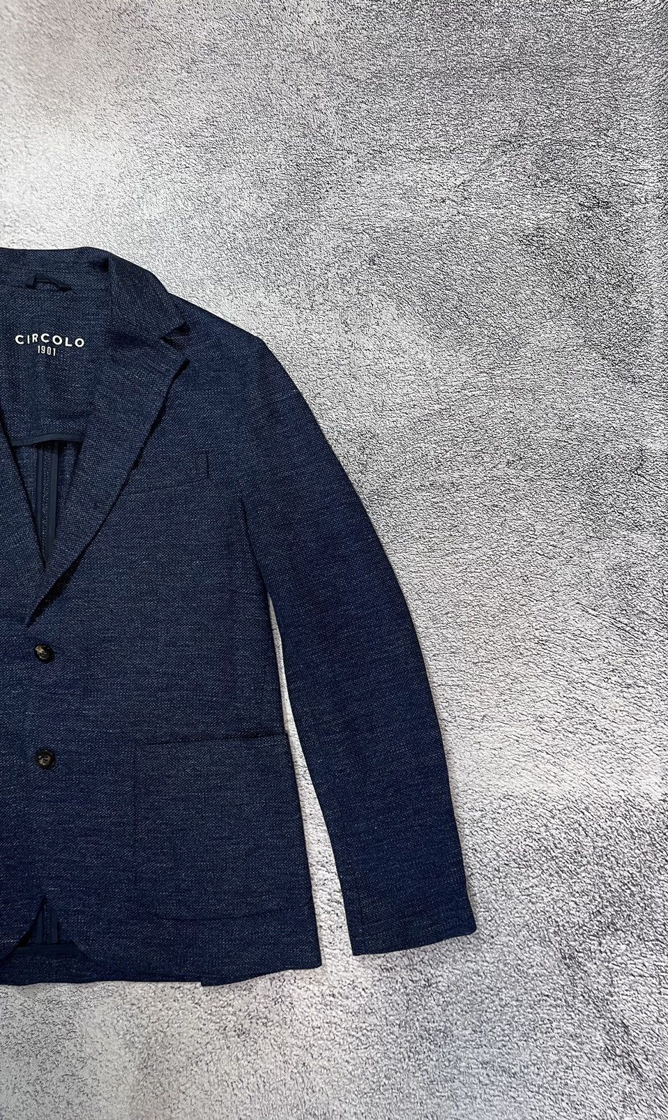 Circolo 1901 Circolo 1901 Men’s Blazer Jacket Lino Size 54 Rrp279€ Size 46L - 3 Thumbnail