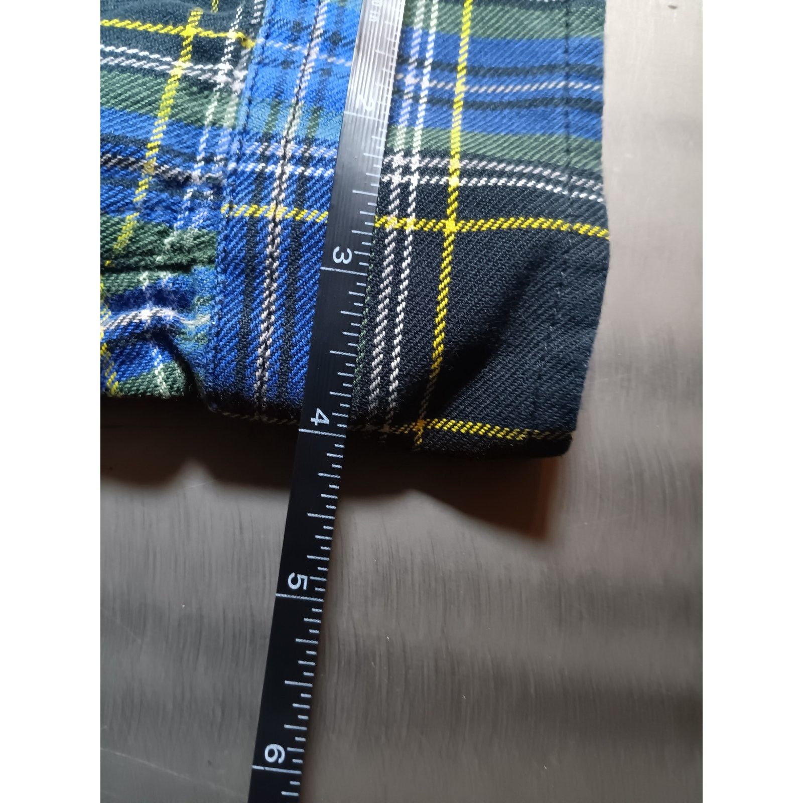 Vans Vans Medium Blue Green Plaid Long Sleeve Shirt Size US M / EU 48-50 / 2 - 5 Thumbnail