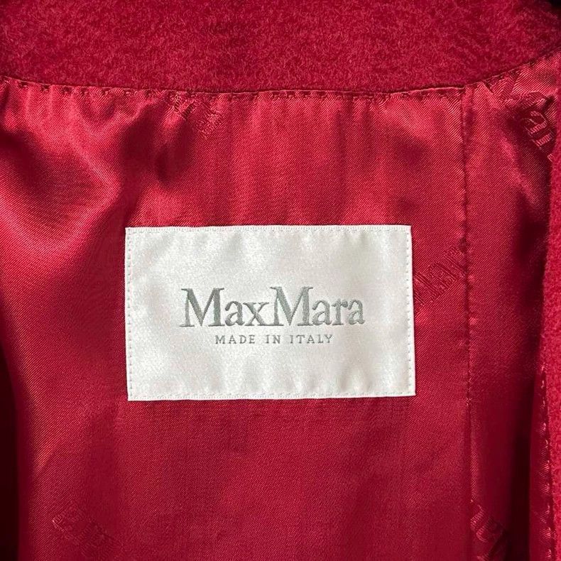 Max Mara Max Mara Railto red bathrobe coat Size M / US 6-8 / IT 42-44 - 4 Thumbnail