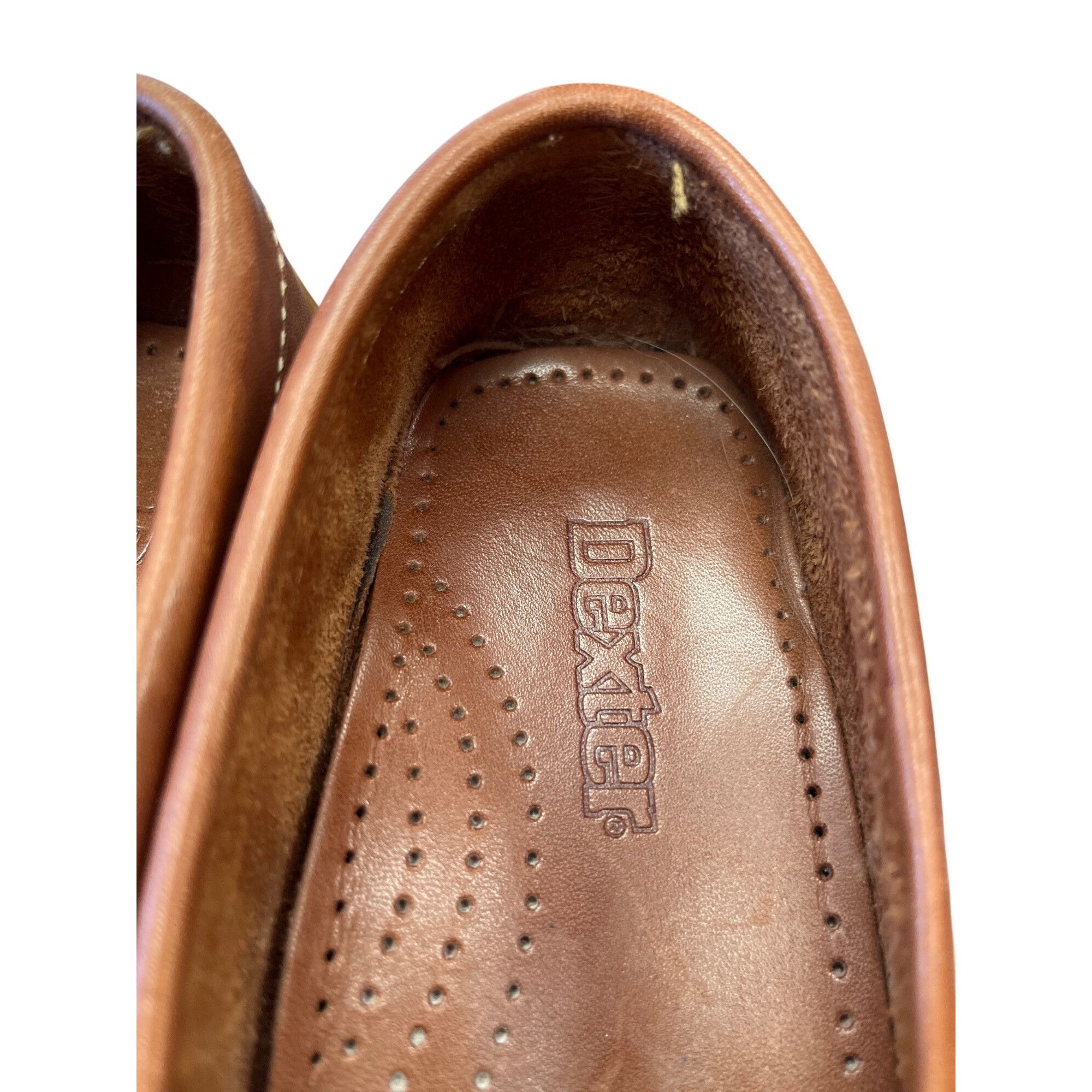 Dexter Shoe Company Dexter wms brown leather handmade dress casual loafers sz 8M Size US 8 / IT 38 - 10 Thumbnail
