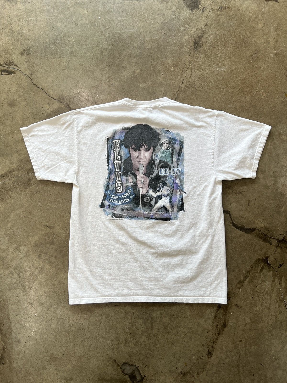 Hard Rock Cafe × Vintage Vintage Hard Rock Cafe Ft Lauderdale Elvis Presley Tee Large Size US L / EU 52-54 / 3 - 2 Thumbnail