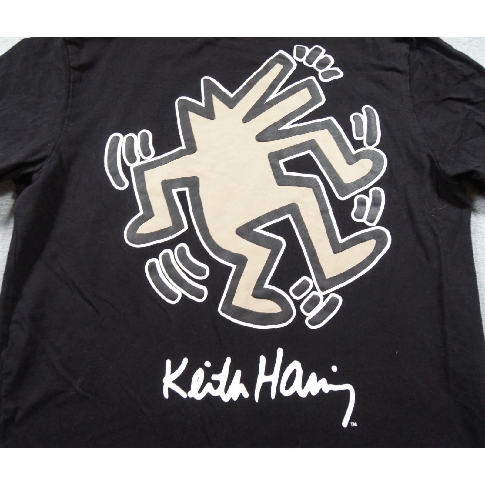 Palace Keith Haring Shirt Mens Small Black Art Graphic Tee Short Sleeve Crew Neck T-Shirt Logo Size US S / EU 44-46 / 1 - 6 Thumbnail