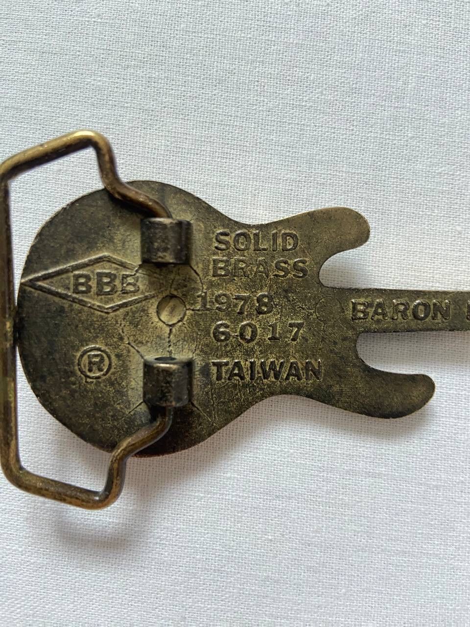Handmade × Other 1978 Vintage Solid Brass Electric Guitar Size ONE SIZE - 6 Thumbnail