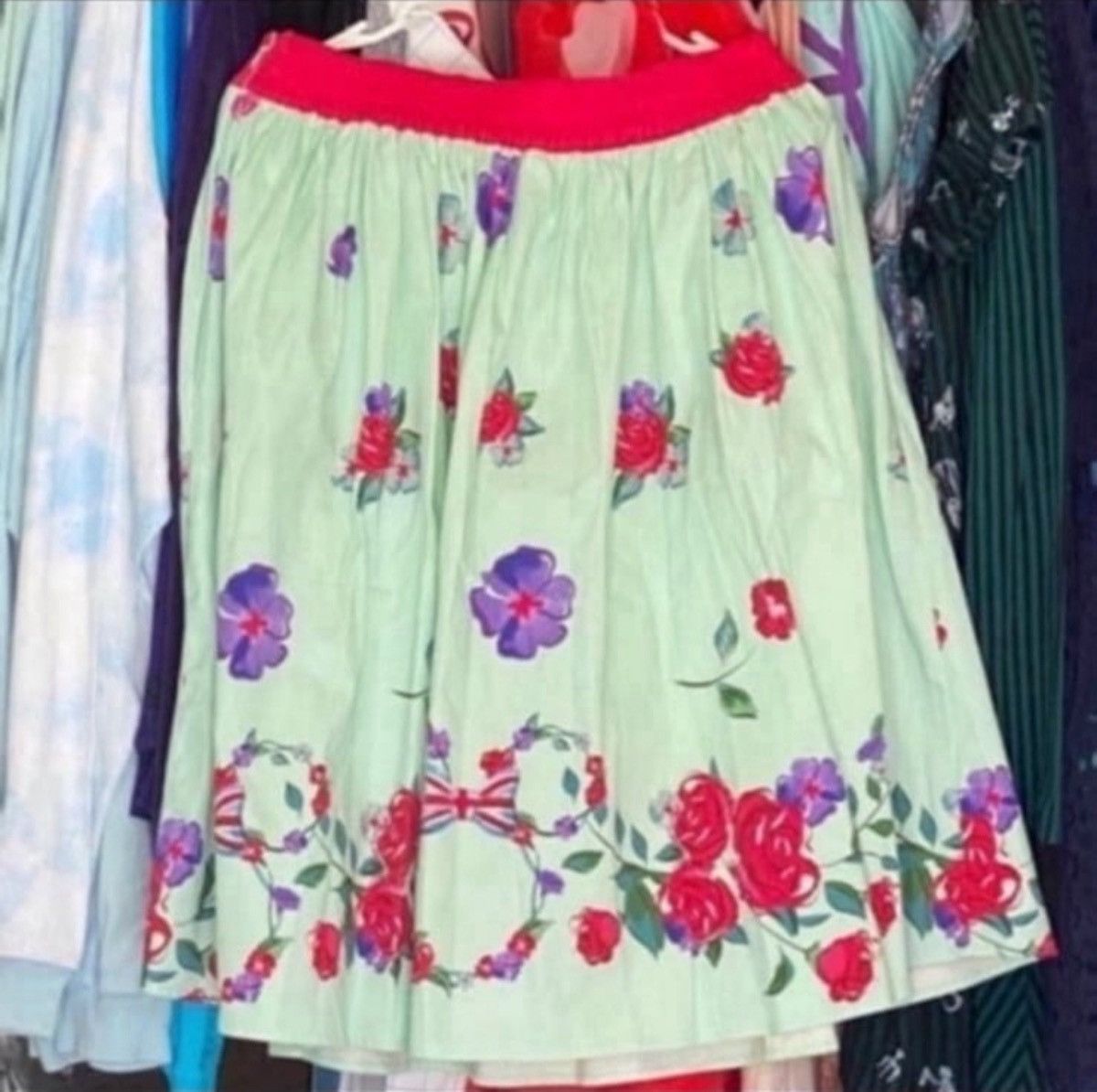 Disney Disney parks dress shop uk pavilion/ England skirt NWT LARGE Size 31" - 3 Thumbnail