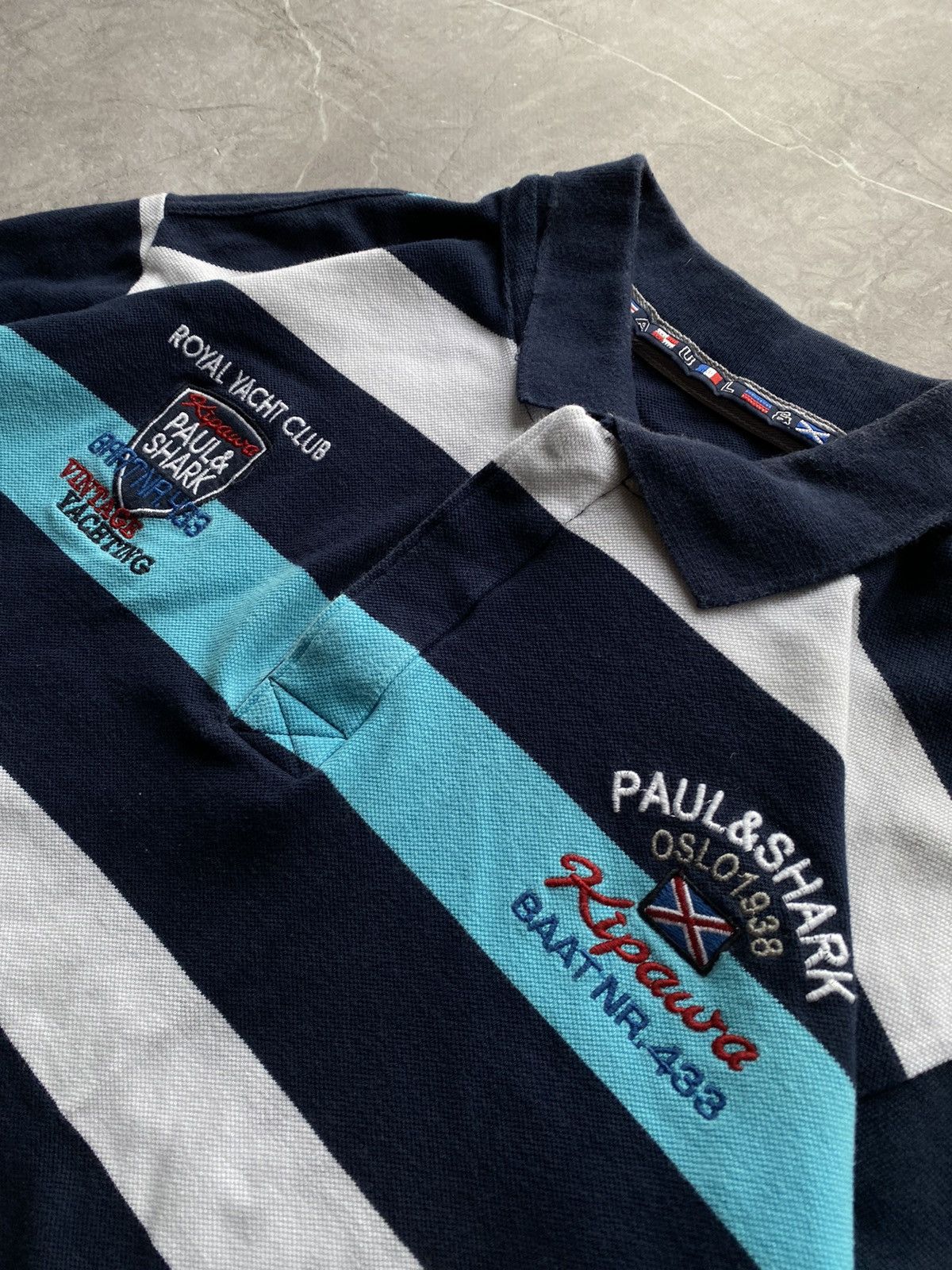 Paul & Shark Paul & Shark Yachting F24 Kipawa Royal Yacht Club Polo Size US L / EU 52-54 / 3 - 4 Thumbnail