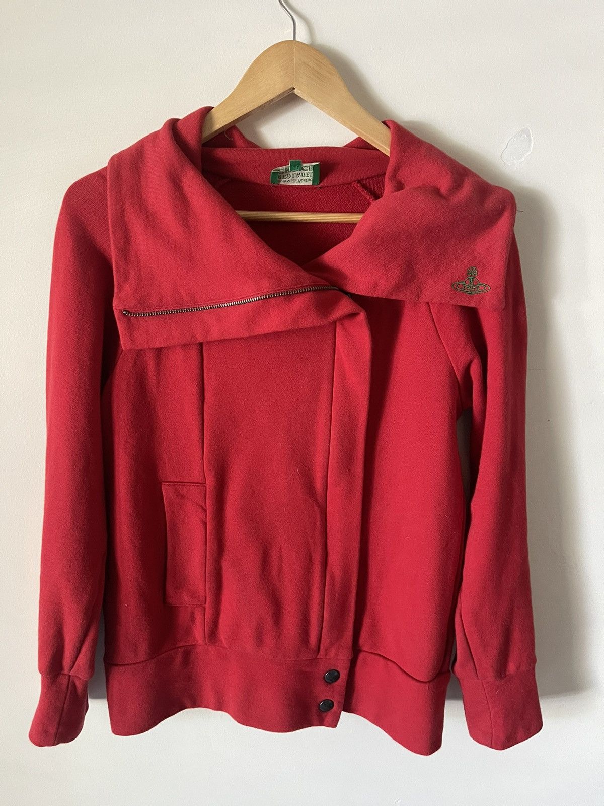 Vivienne Westwood Vivienne Westwood Red Label asymmetric jacket zip up Size M / US 6-8 / IT 42-44 - 2 Thumbnail