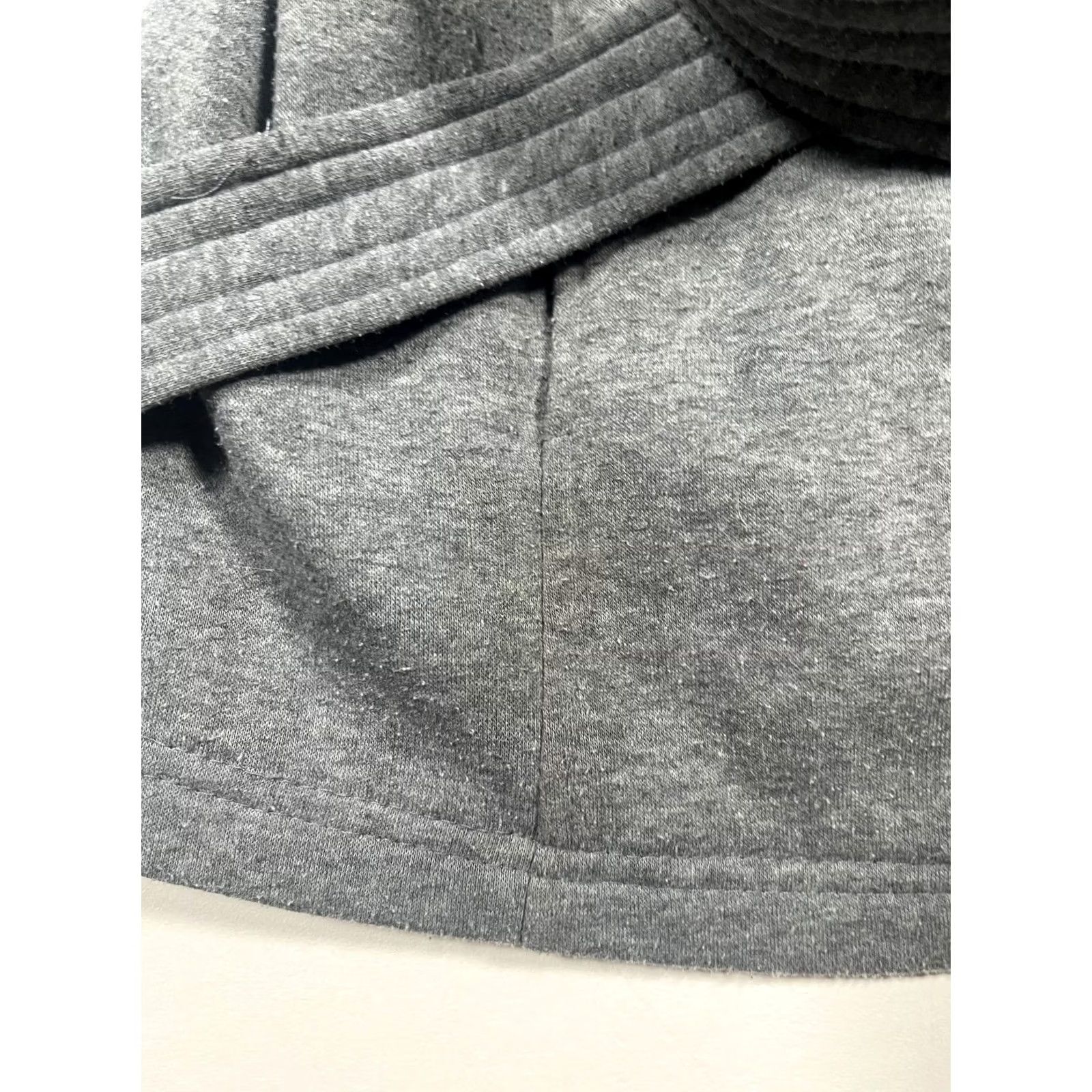 Vintage J2 Joe Jou Belted Coat Womens Medium Gray Fleece Trench Mid Length Button Lined Size M / US 6-8 / IT 42-44 - 6 Thumbnail