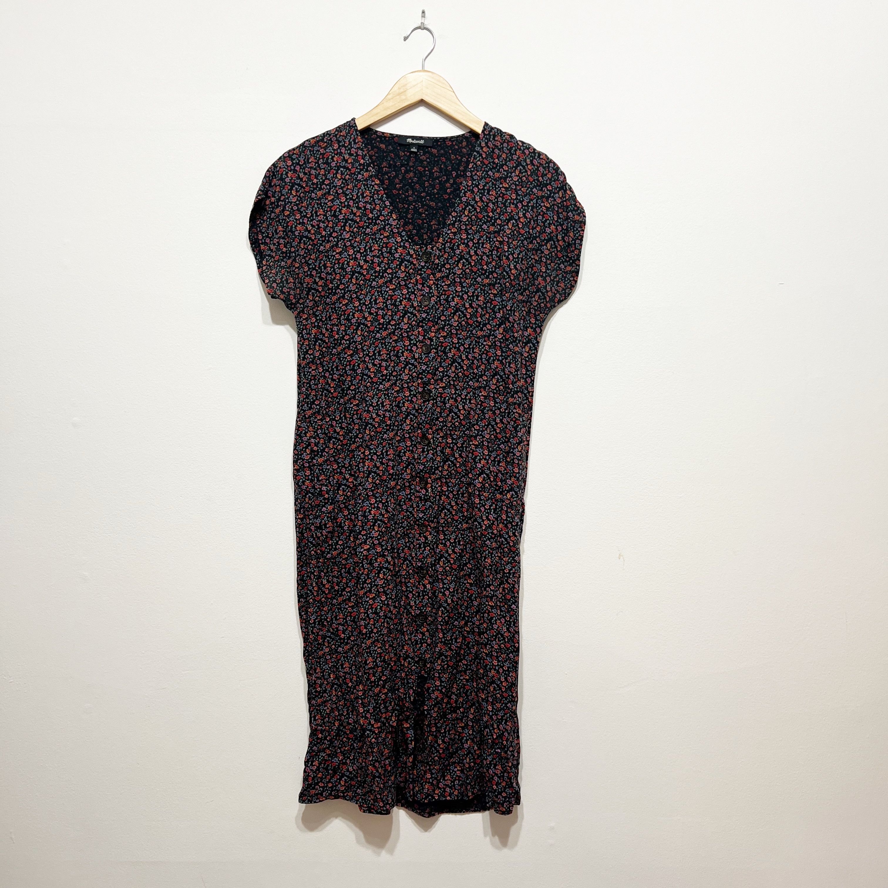 Zara Zara Micro Floral Flower Print Pattern Button Size S / US 4 / IT 40 - 1 Thumbnail