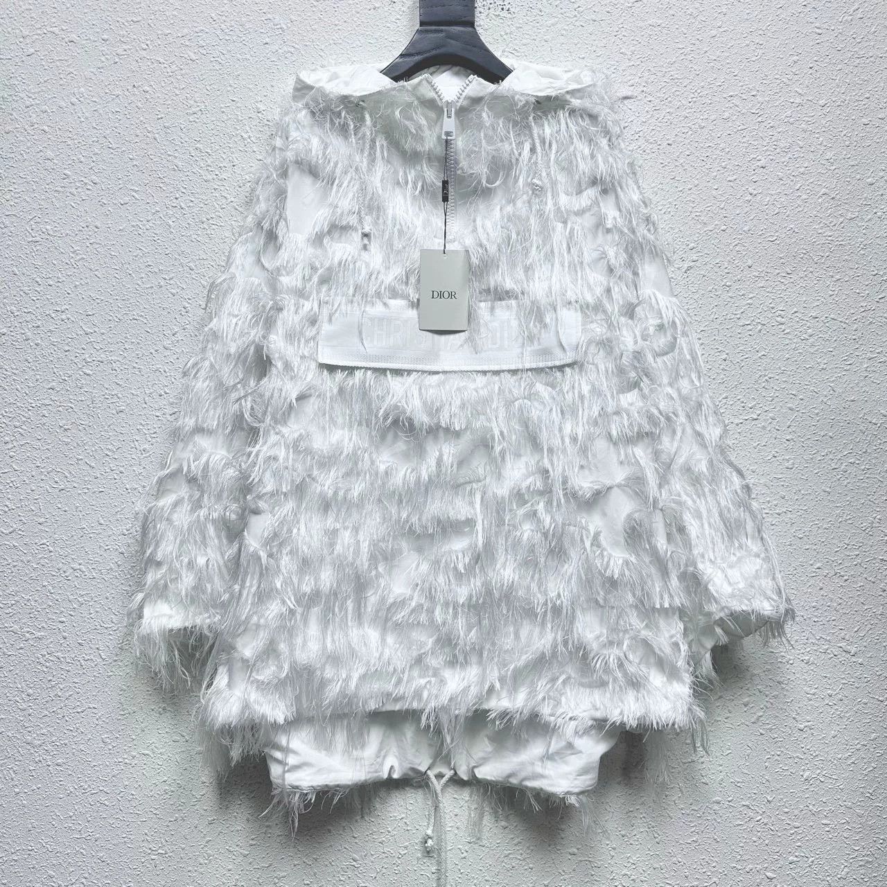Dior Dior Runway White Fringe Jacket Size XS / US 0-2 / IT 36-38 - 1 Thumbnail
