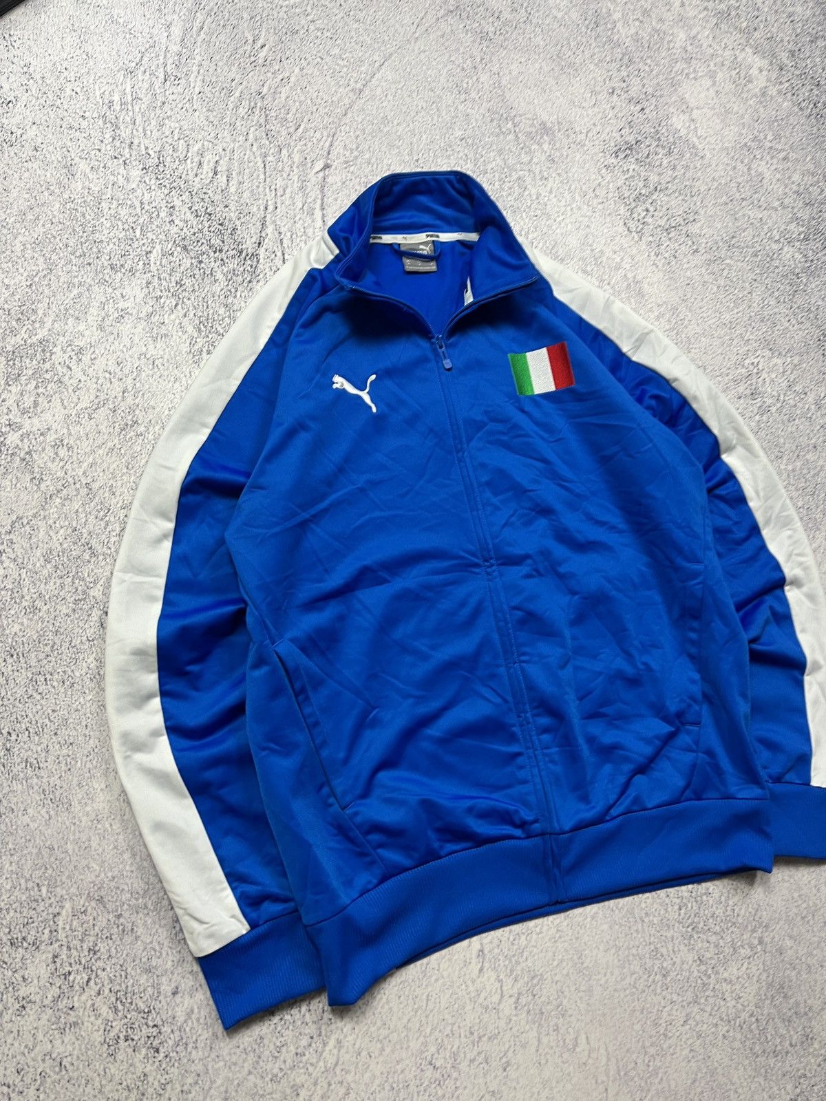 Puma Italy 2019 Training Soccer Football Track Jacket Hype