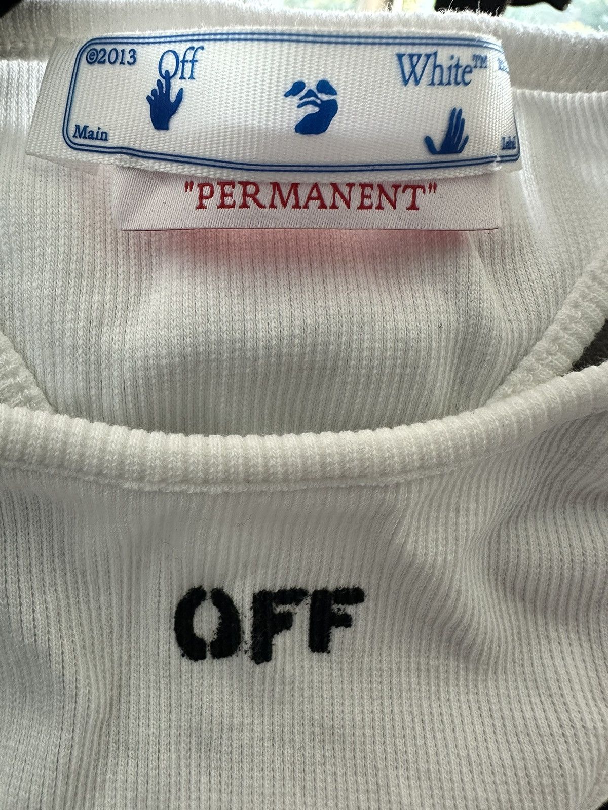 Off-White Off white Crop Tank Top Size S / US 4 / IT 40 - 5 Thumbnail