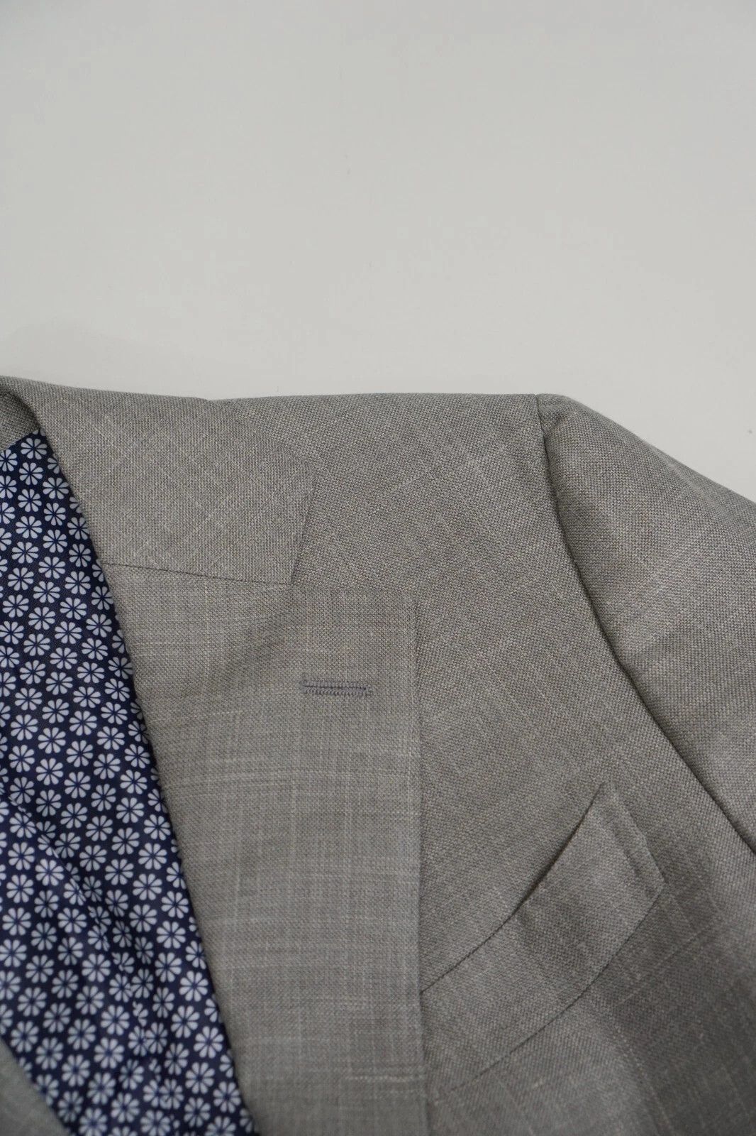 Suitsupply Men Suitsupply Blazer La Spalla Wool Linen Ceccioppoli US34 Size 34R - 4 Thumbnail
