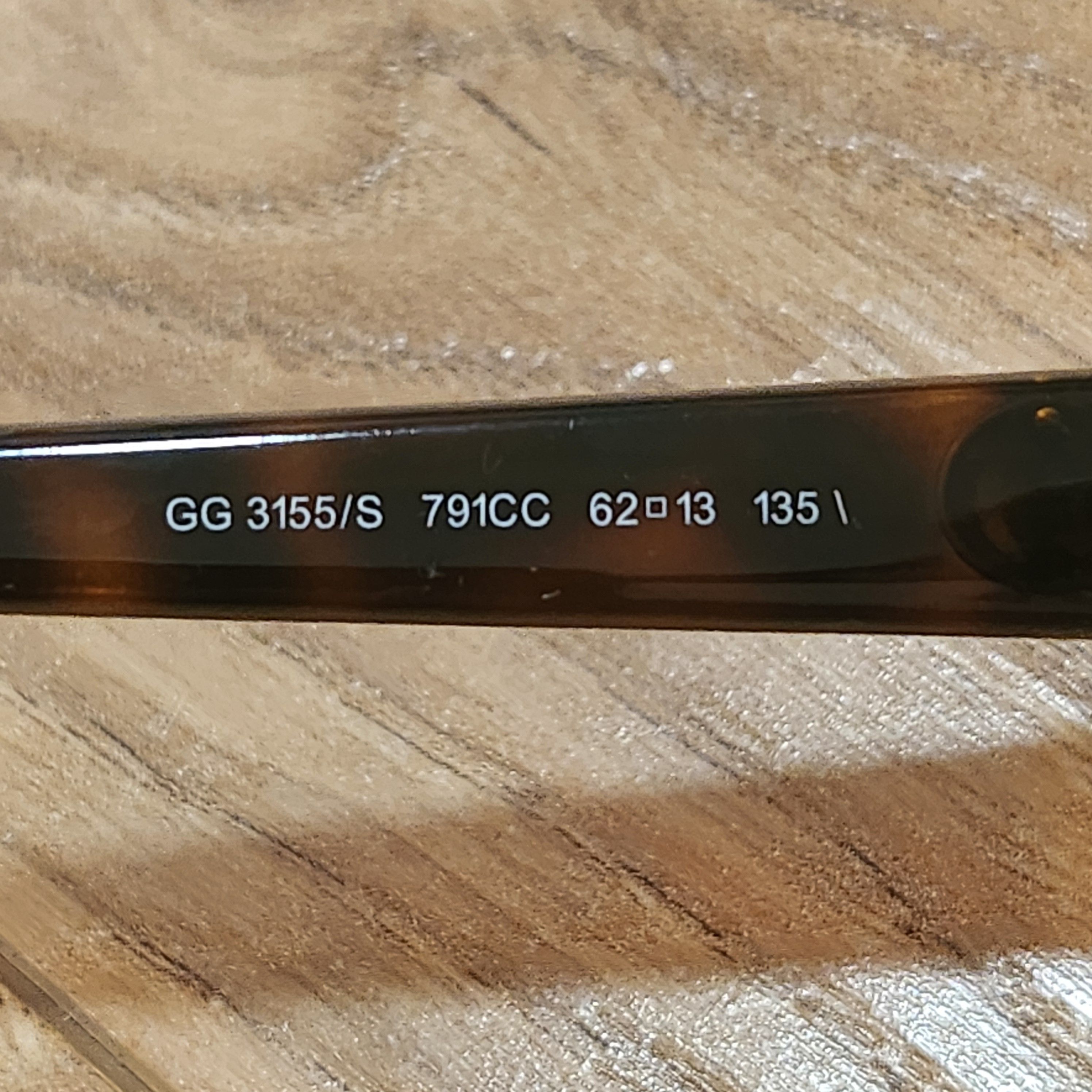 Gucci Gucci Vinatge Logo Sunglasses 3155/s Size ONE SIZE - 6 Thumbnail