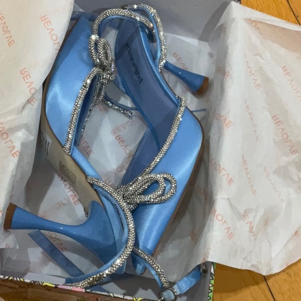 Jeffrey Campbell Jeffrey Campbell Apresdouze Heel in Baby Blue, Size: 8 Size US 8 / IT 38 - 13 Thumbnail