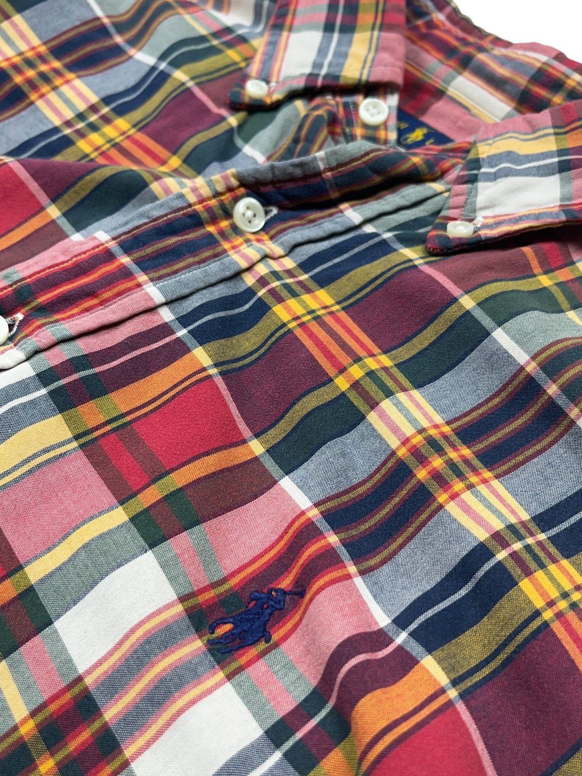 Polo Ralph Lauren × Vintage Vintage Polo Ralph Lauren Insulated Checkered Plaid Shirt Size US M / EU 48-50 / 2 - 5 Thumbnail