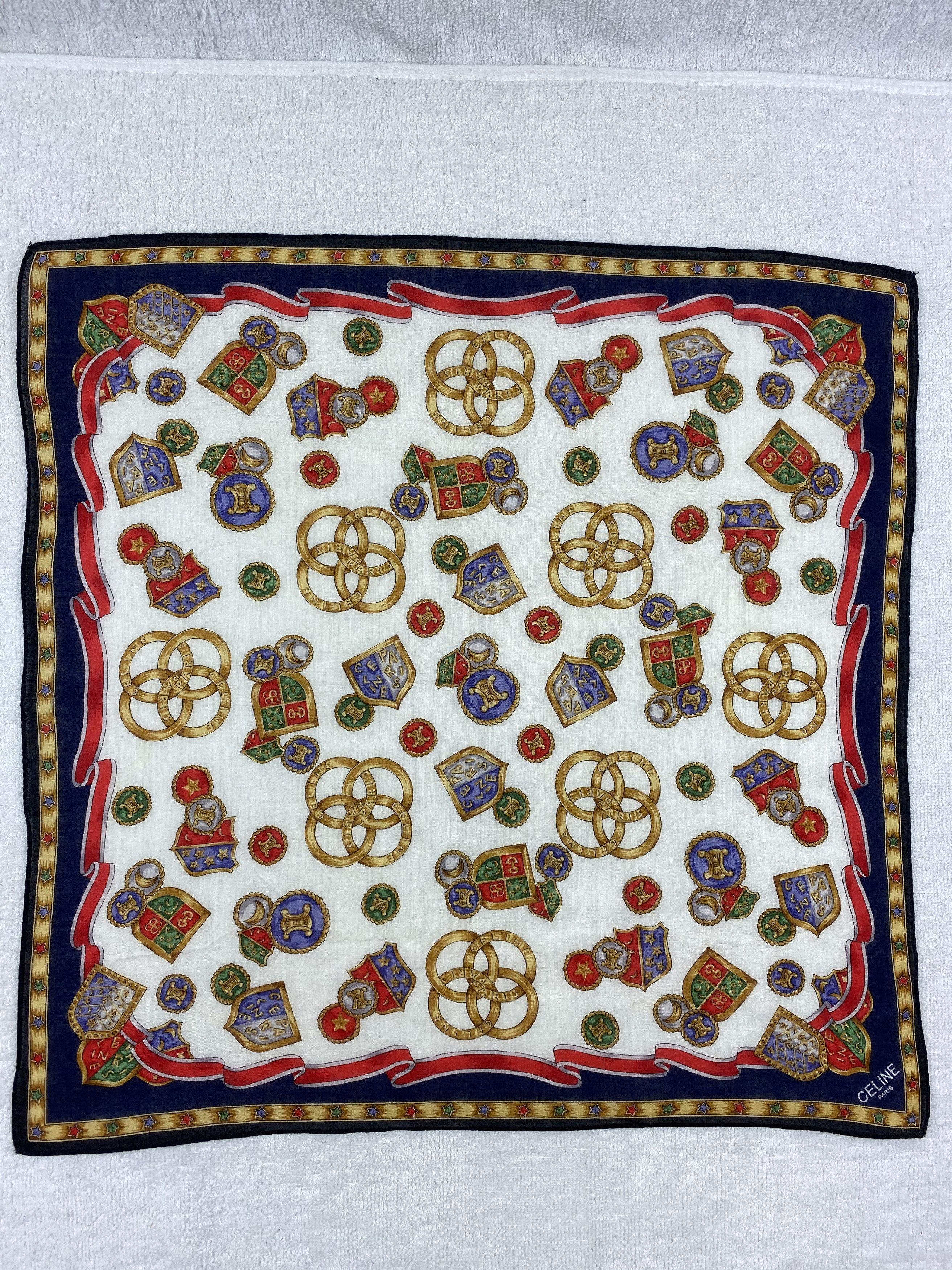 Celine Celine Handkerchief / Bandana / Neckerchief Size ONE SIZE - 3 Thumbnail