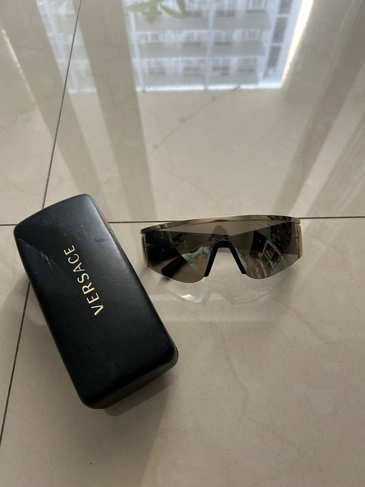 Versace Versace Shield Style Glasses Size ONE SIZE - 1 Thumbnail