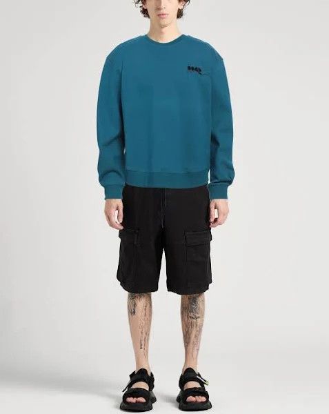 Ader Error FW21 Turquoise Sweatshirt Size US M / EU 48-50 / 2 - 2 Thumbnail