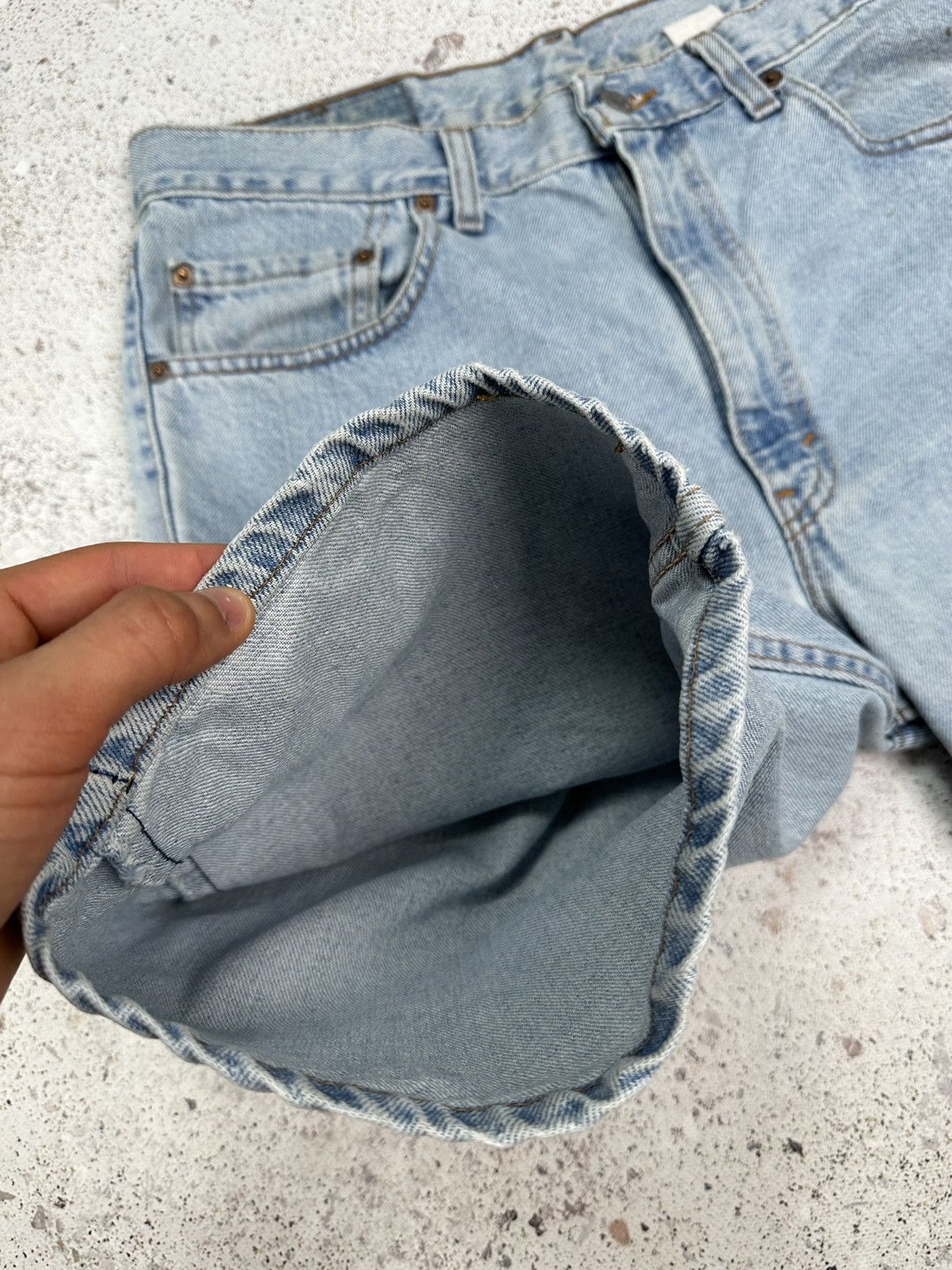Japanese Brand × Levi's × Vintage Vintage Levi’s 505 Jeans Denim Shorts Men 34 Blue Size US 34 / EU 50 - 12 Thumbnail